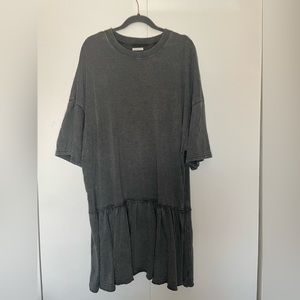 American Eagle Short-Sleeve Sweatshirt Dress
